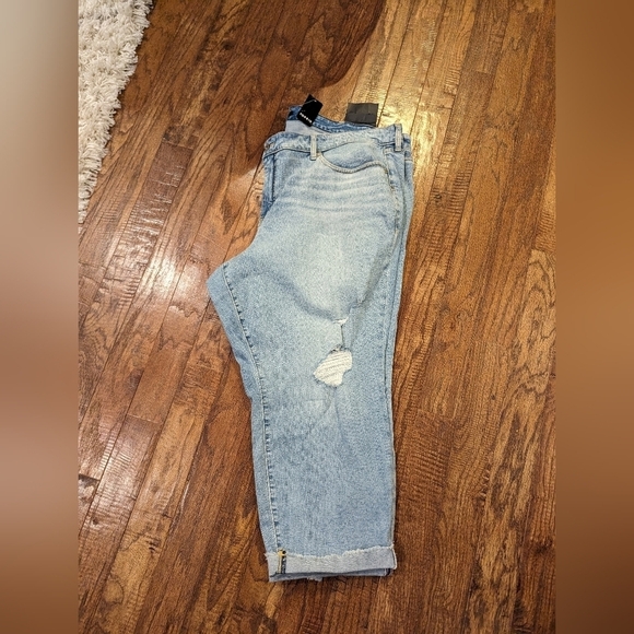 Crop Boyfriend Straight Vintage Stretch Mid-Rise Jean, size 24 new with … - Picture 7 of 12